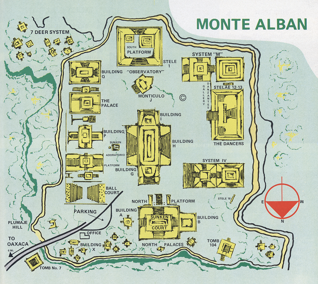 Monte Alban Maps